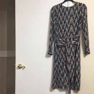Beautiful designed tie wrap dress